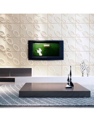 Panel Decorativo 3D Curl Upwards - 3Dcora