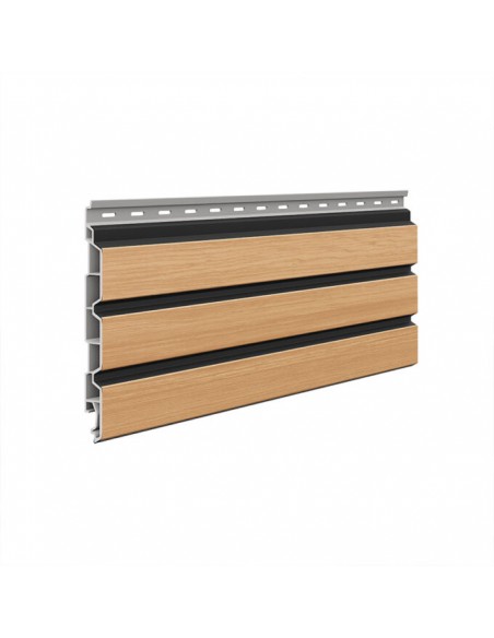Panel Decorativo Exterior Solvo 03 listones 600 - 2,25m2