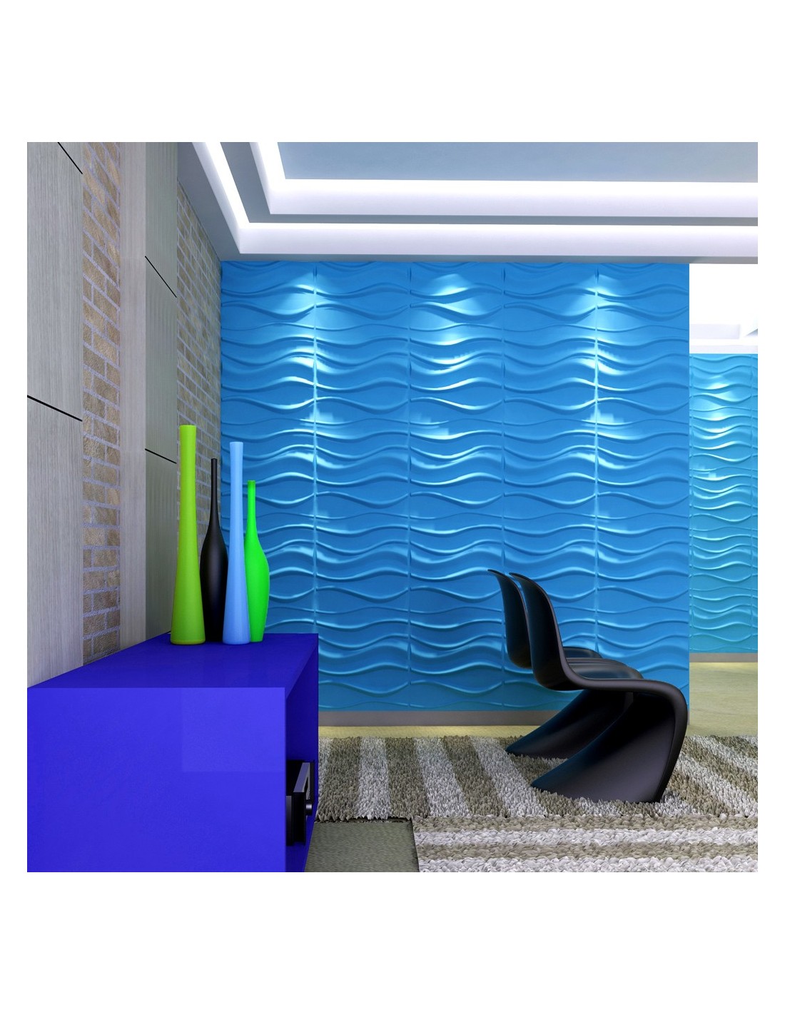 Panel Decorativo 3D Lake ¡Decora tus paredes y techos!