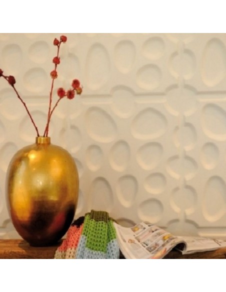 Panel Decorativo 3D Pebbles – 3m2